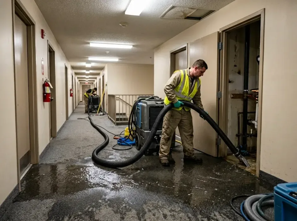 multi-unit-apartment-hallway-f-005 — frequently asked questions, Emergency Burst Pipe Water Extraction & Removal in San Juan…